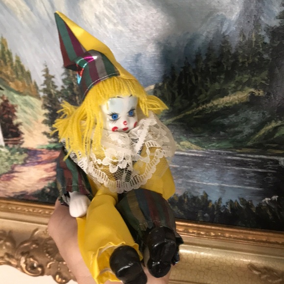 Rare Vintage 1970’s Hand Painted Clown Collectible - Picture 11 of 15
